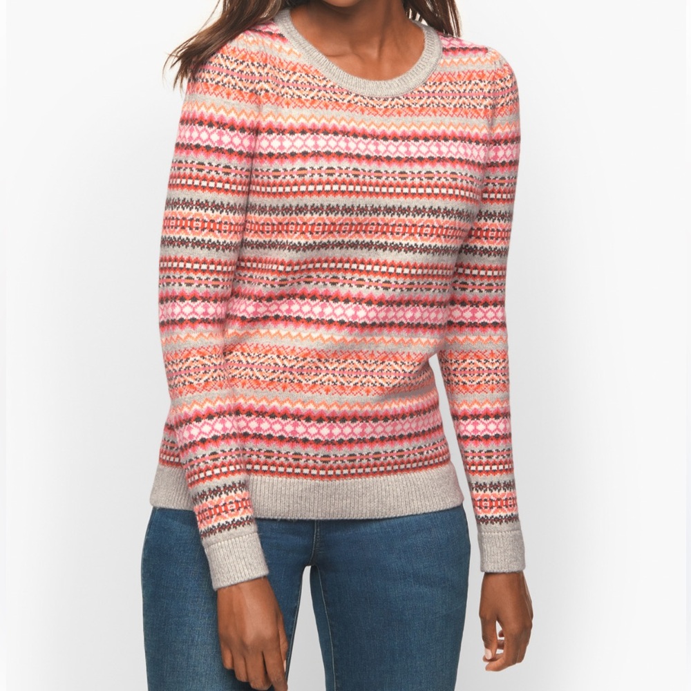 Talbots Multicolor Knit Sweater